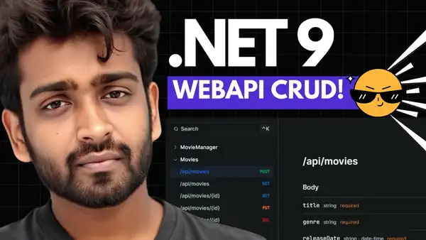 ASP.NET Core 9 Web API CRUD with Entity Framework Core - Full Course with DDD, Clean Code & Best Practices ASP.NET Core 9 Web API CRUD with Entity Framework Core - Full Course with DDD, Clean Code & Best Practices